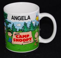 Mall of America Knott's Camp Snoopy Peanuts ANGELA Coffee Mug